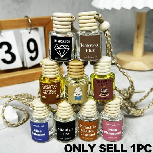 Aroma Air Freshener - Car Diffuser, Daily Hanging Aromatherapy, Essential Oil Aromatherapy, for Use in Cars and Homes, Car Fragrance