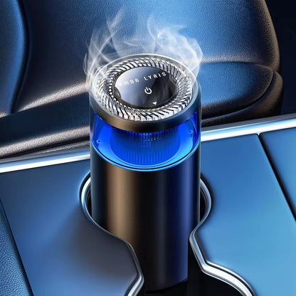 Smart Car Air Fresheners, Ambient Light & Mist Car Fragrance, Auto On/Off Car Air Freshener Diffuser, Adjustable Intensity